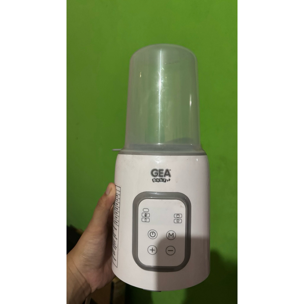 gea baby bottle warmer & sterilizer preloved