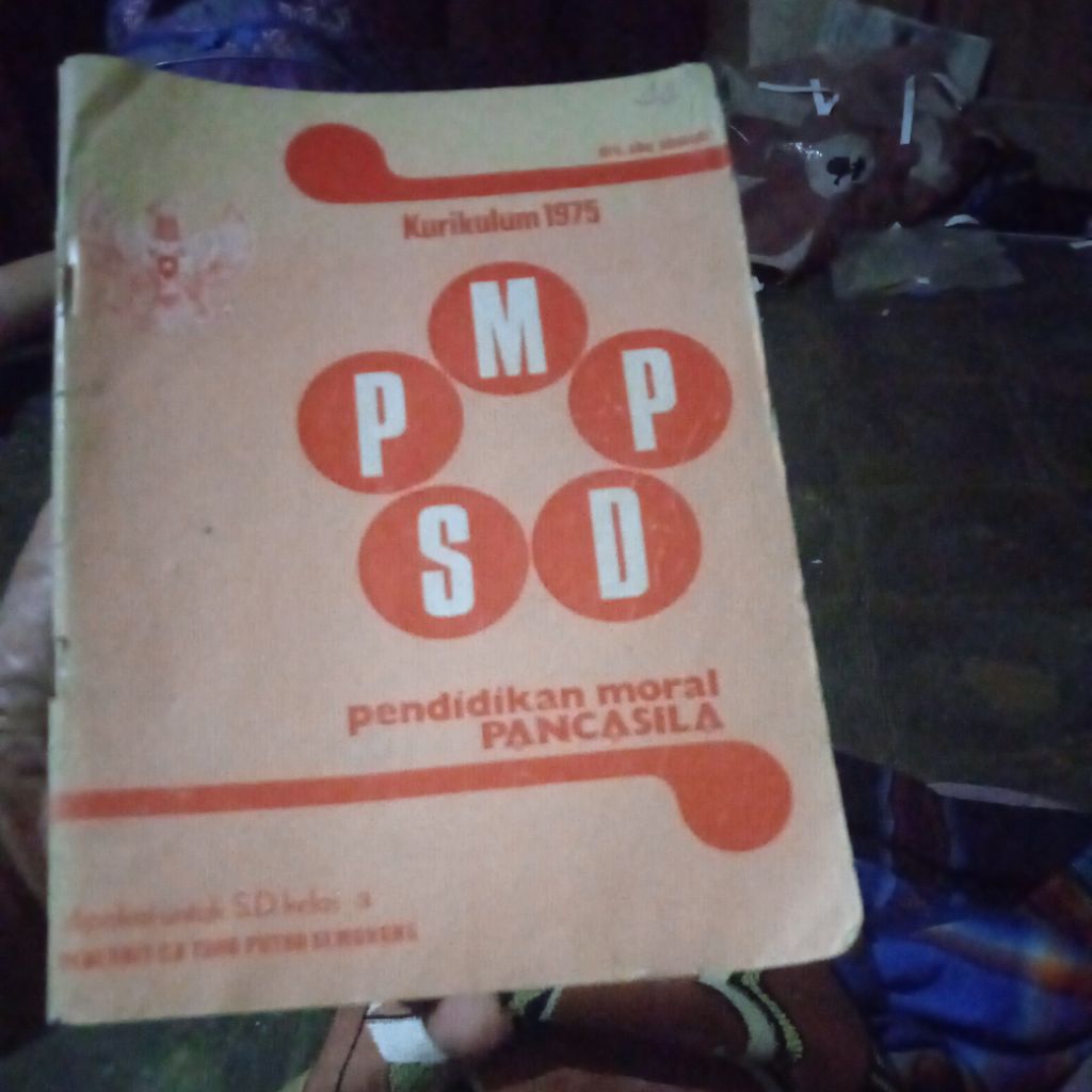 buku PMP SD untuk SD kelas 3, buku original jadul