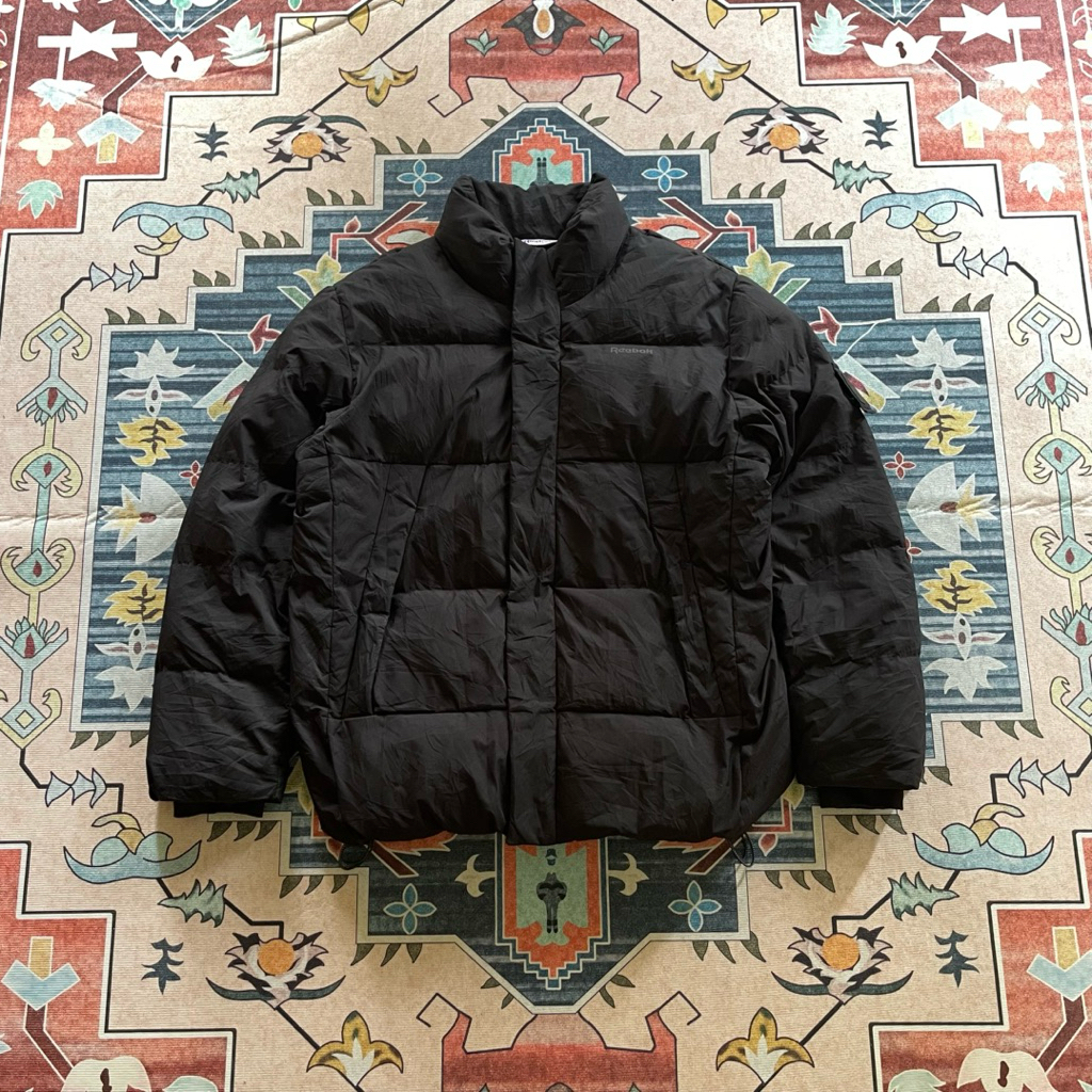 Reebok Classic Black Puffer Jacket