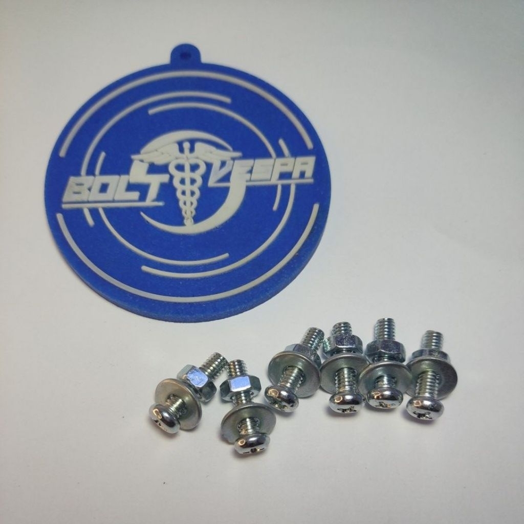 Baut Plat Nomor Belakang Vespa Matic