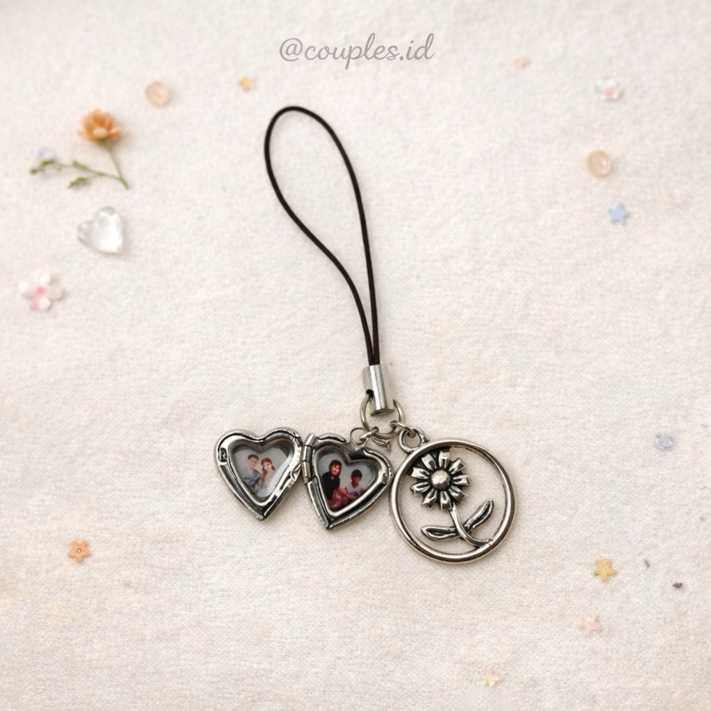 Serendipity Secret Locket Heart | Keychain hp Locket heart Custom