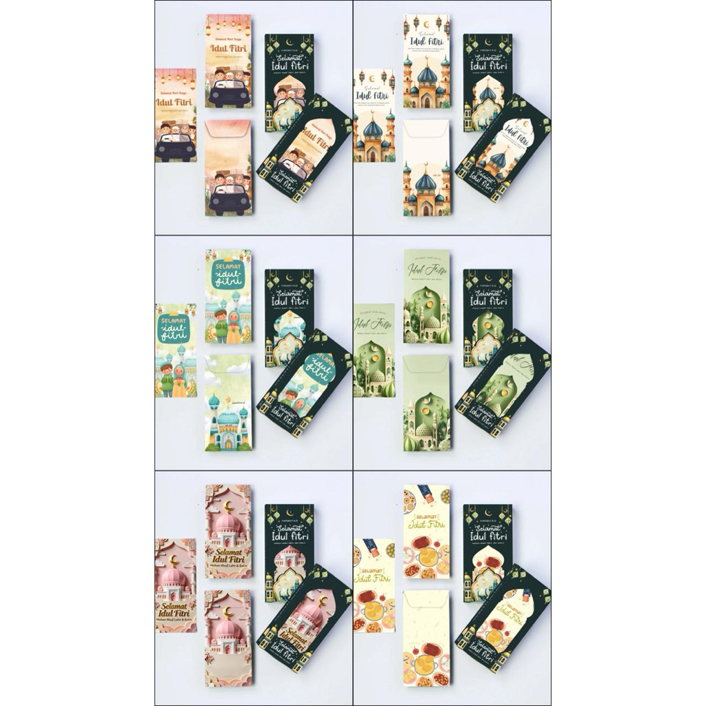 Amplop Lebaran Premium Panjang  Amplop Lebaran Aesthetic