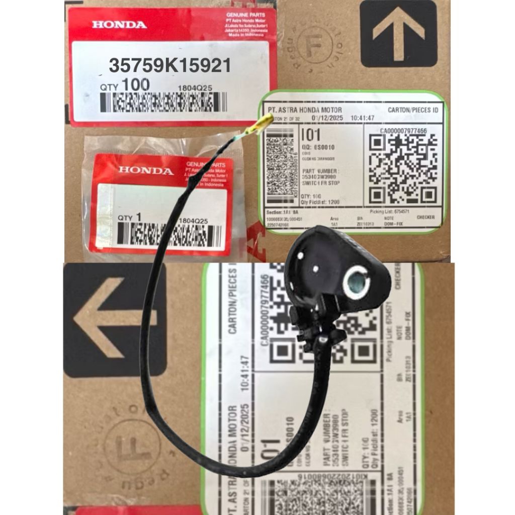 Switch Netral Honda New CB150R Streetfire K15G - 35759K15921