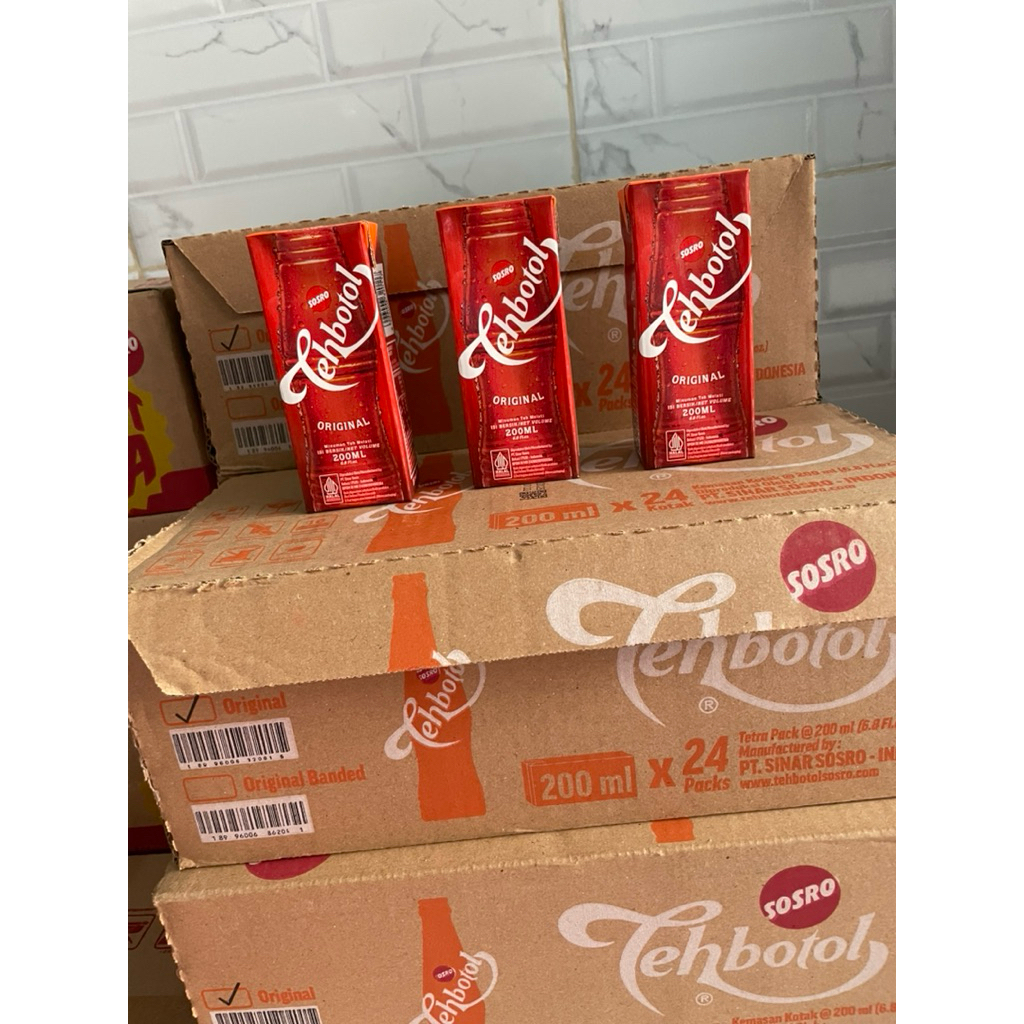 Teh kotak sosro 200 ml