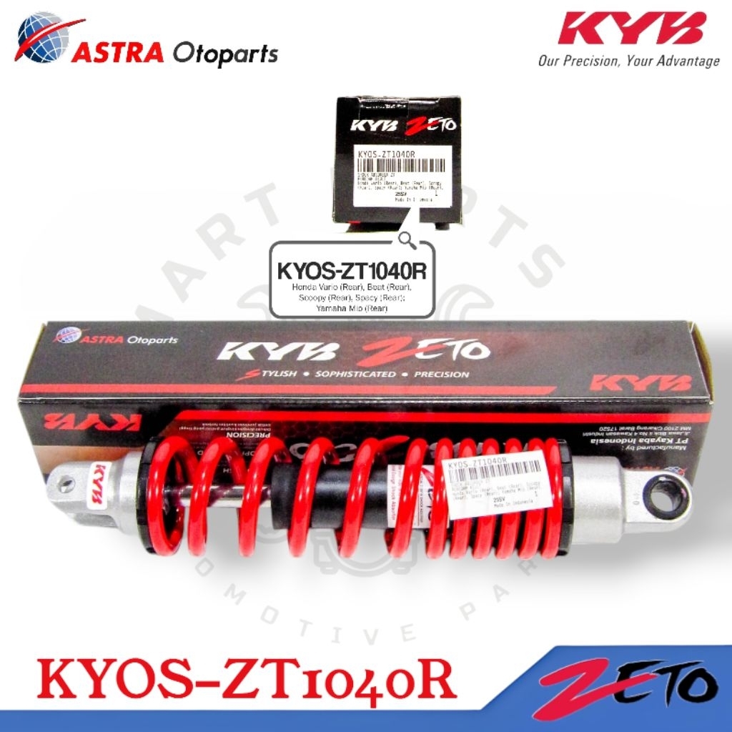 KYB ZETO SHOCKBREAKER BEAT FI ORIGINAL KAYABA TINGGI 30 CM