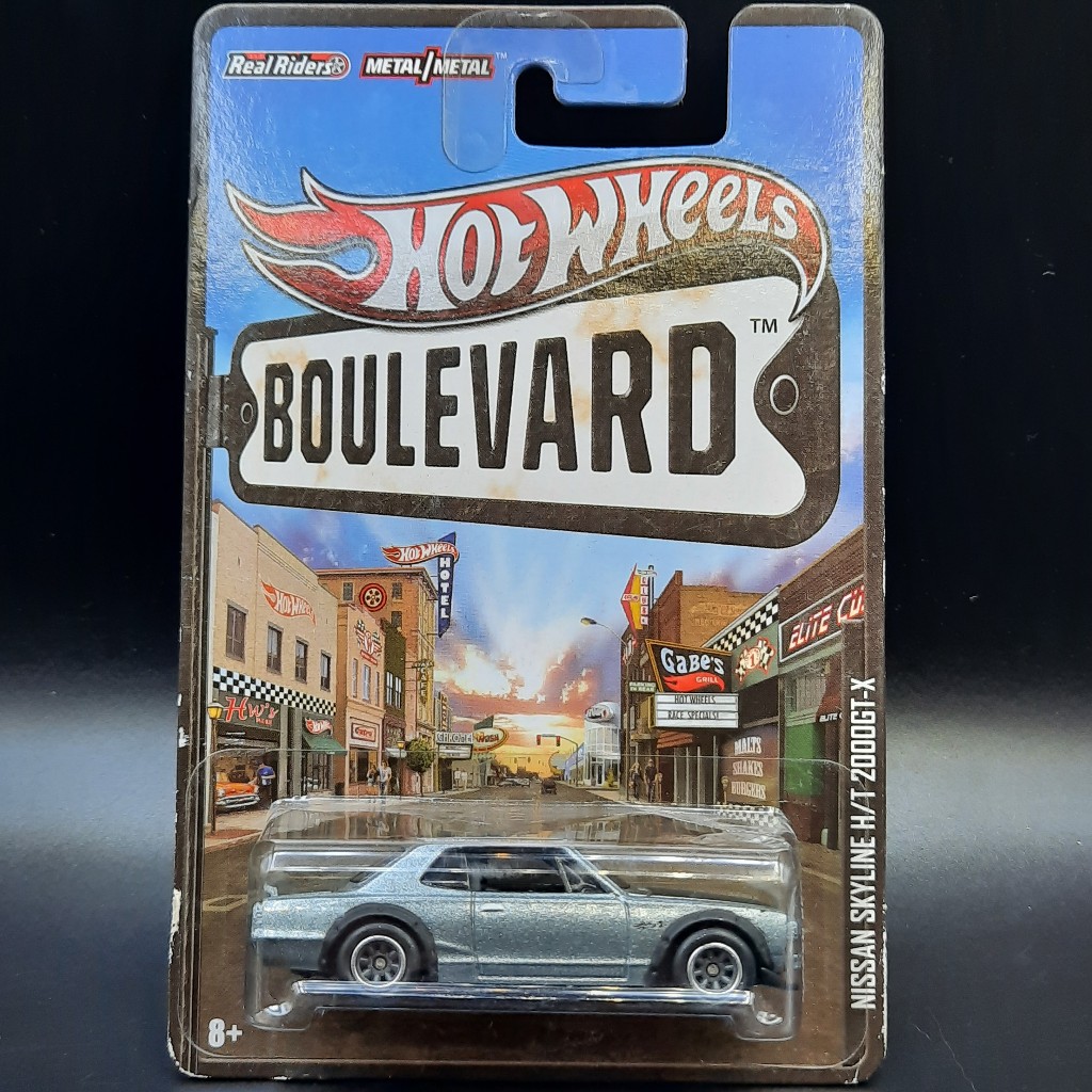 Hot Wheels Boulevard Nissan Skyline H/T 2000GT-X Hakosuka Buble Penyok Sedikit