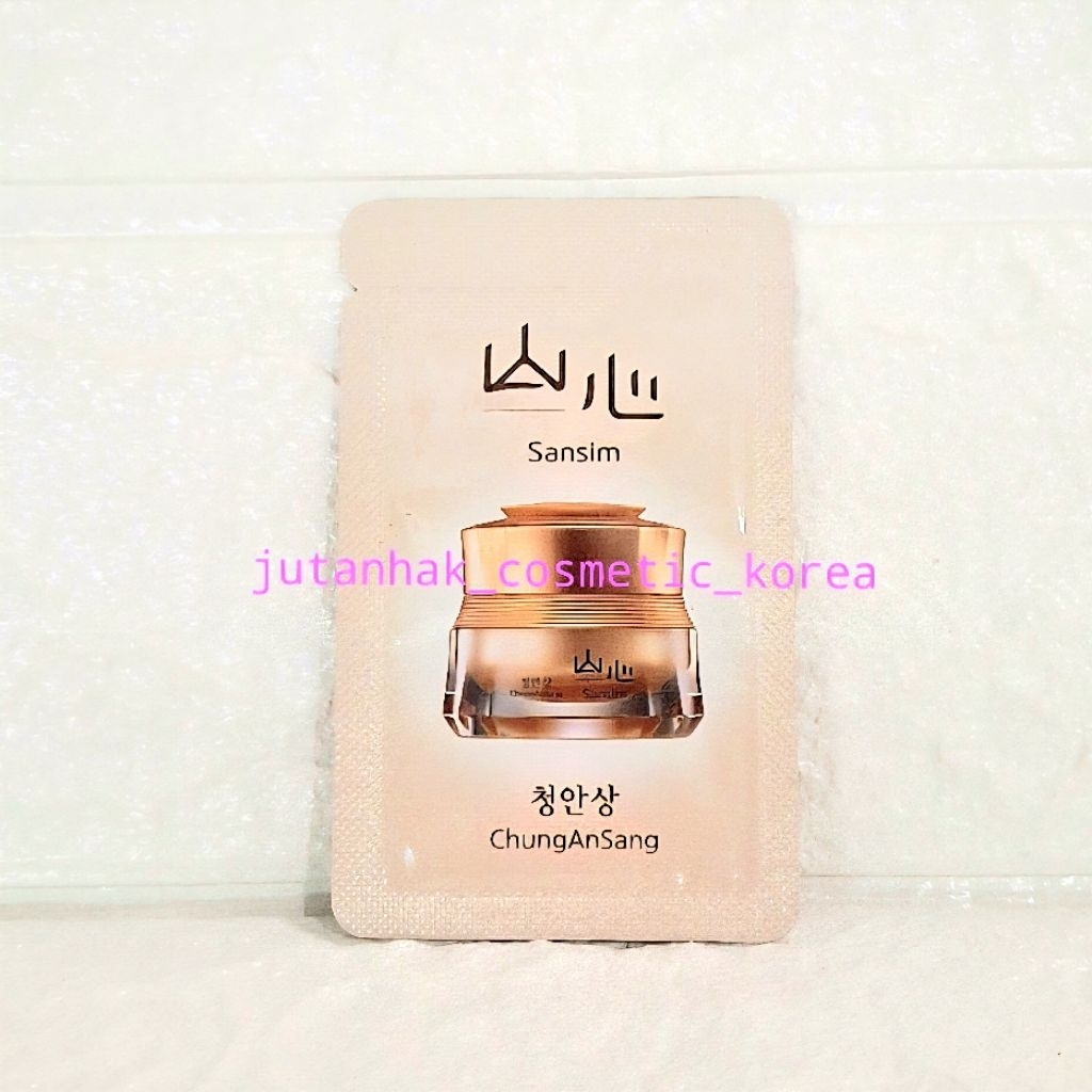 Jutanhak Sansim ChungAnSang / Eye Cream / Krim Mata Korea (Sample/sachet)