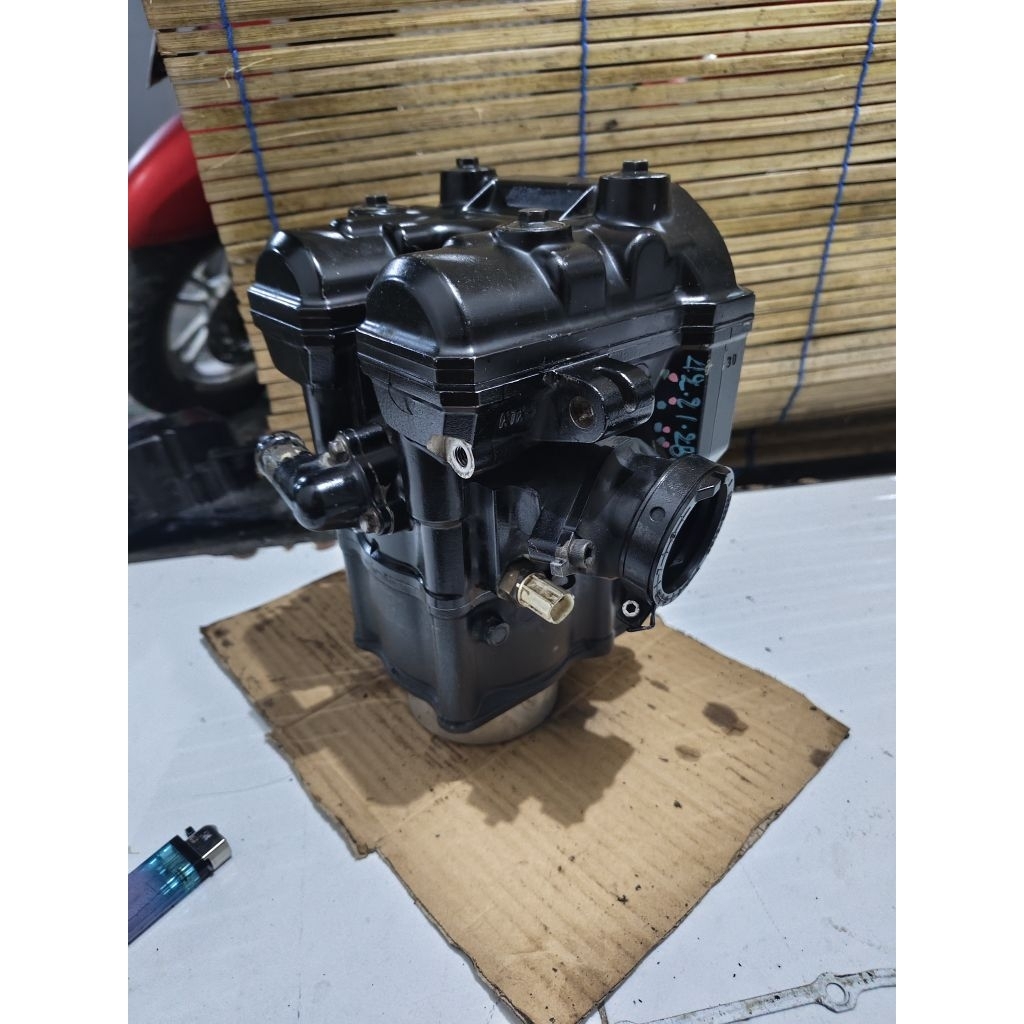 Head+Block fullset Ninja mono 250SL/Z250SL original copotan