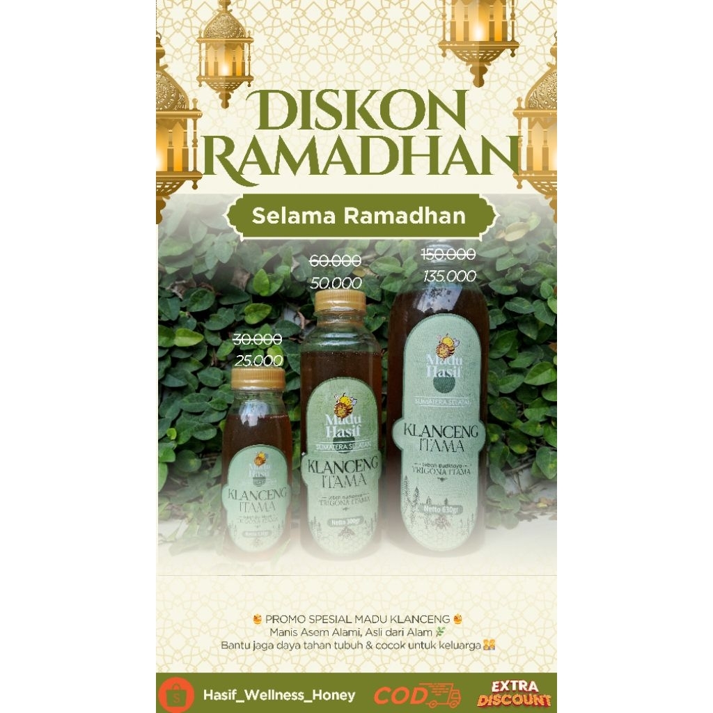 Madu Klanceng Lebah Trigona