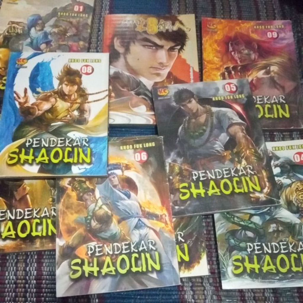 komik pendekar Shaolin cabutan