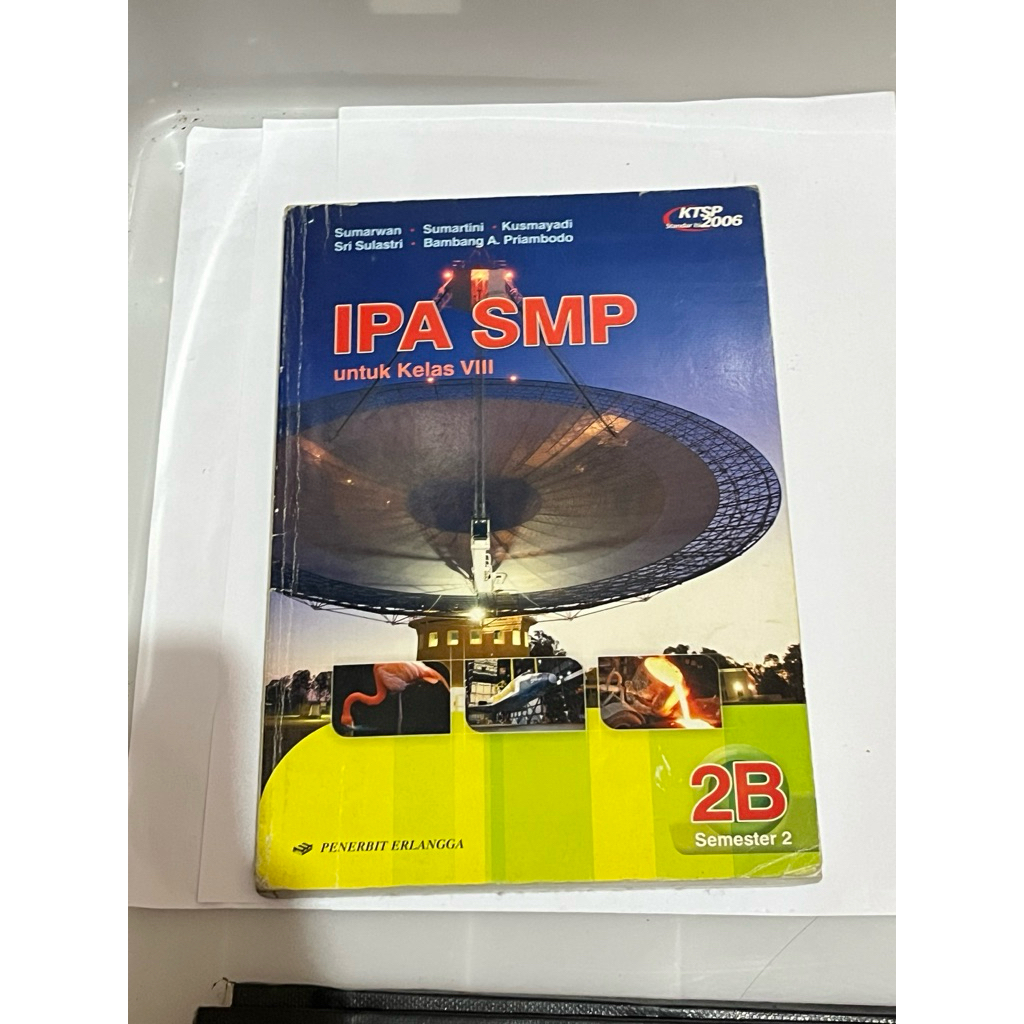 buku IPA SMP kelas 8