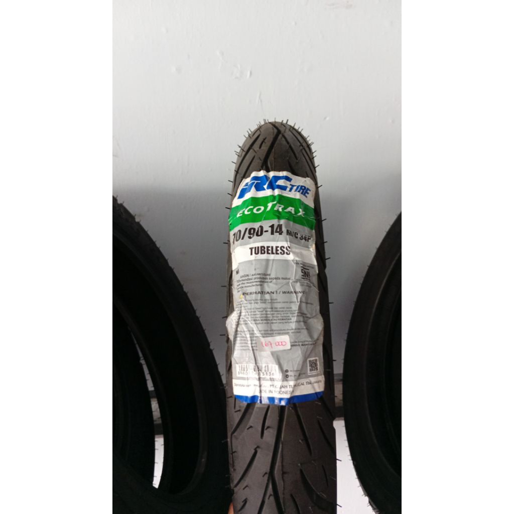 Ban IRC Ecotrax 70/90-14 Tubeless