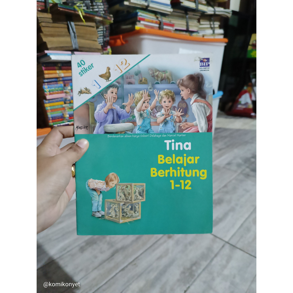 Buku Cerita Anak Gilbert Delahaye dan Marcel Marlier Seri Pustaka Cerita Gramedia Tina Belajar Berhi