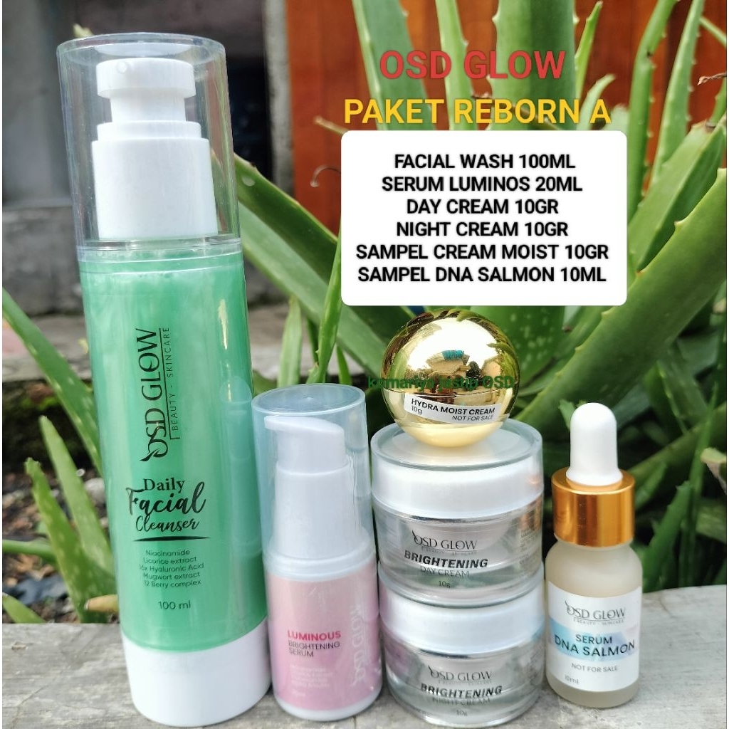 PAKET REBORN OSD GLOW OLLA SKIN DAILY