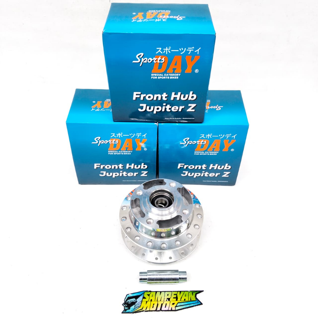 Tromol Bos Depan Motor Yamaha Jupiter Z Bubut CNC Gilap Merk Day Baut 4 Universal Fiz r Force 1 Vega