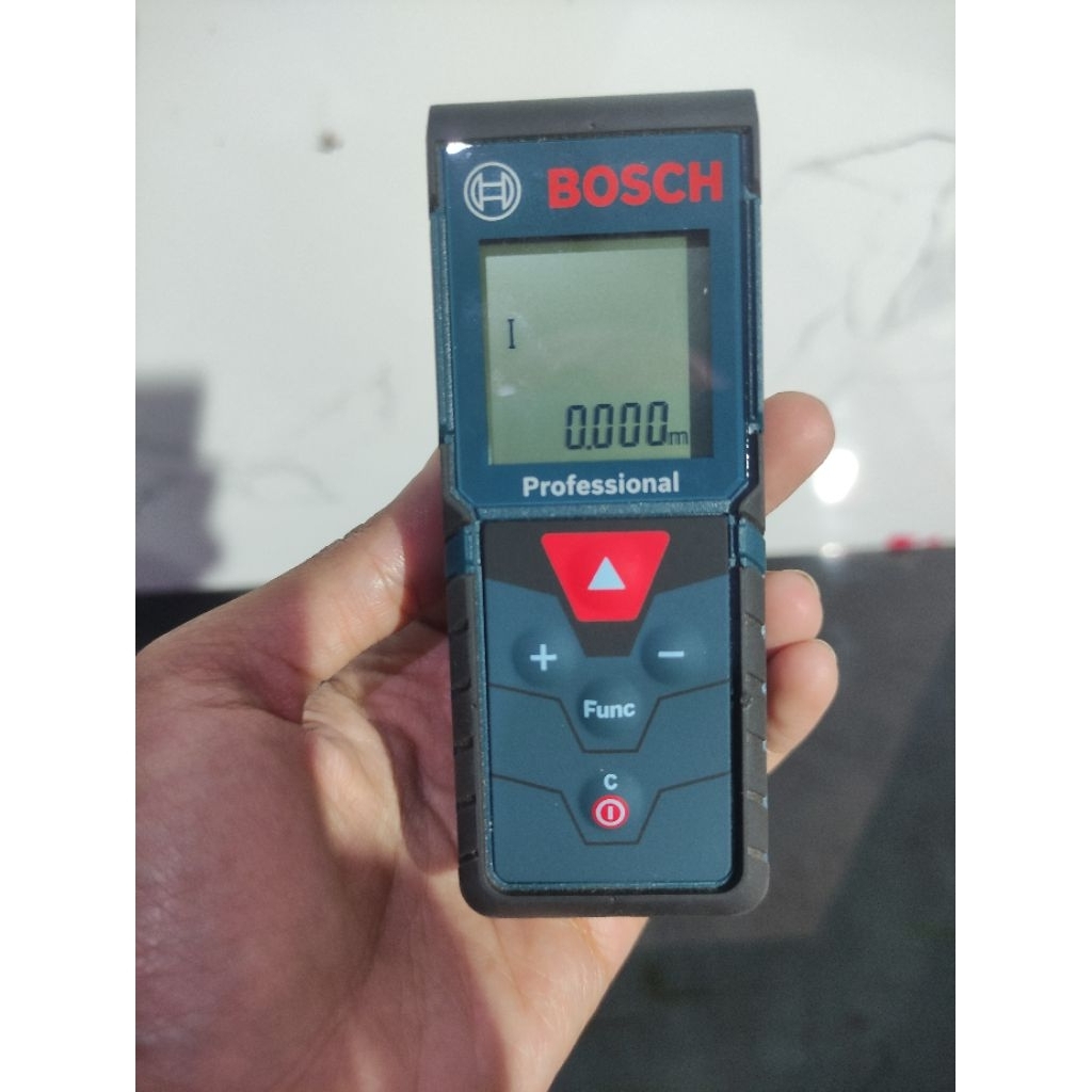 BOSCH GLM 40-12 METERAN LASER 40M Distance Measuring Unit Meteran digital