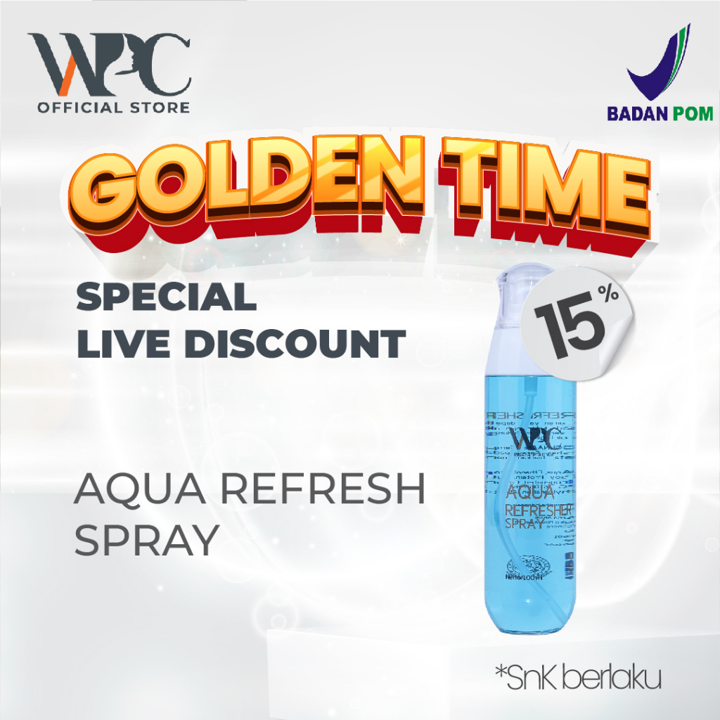Wijaya Platinum Aqua Refresher Spray