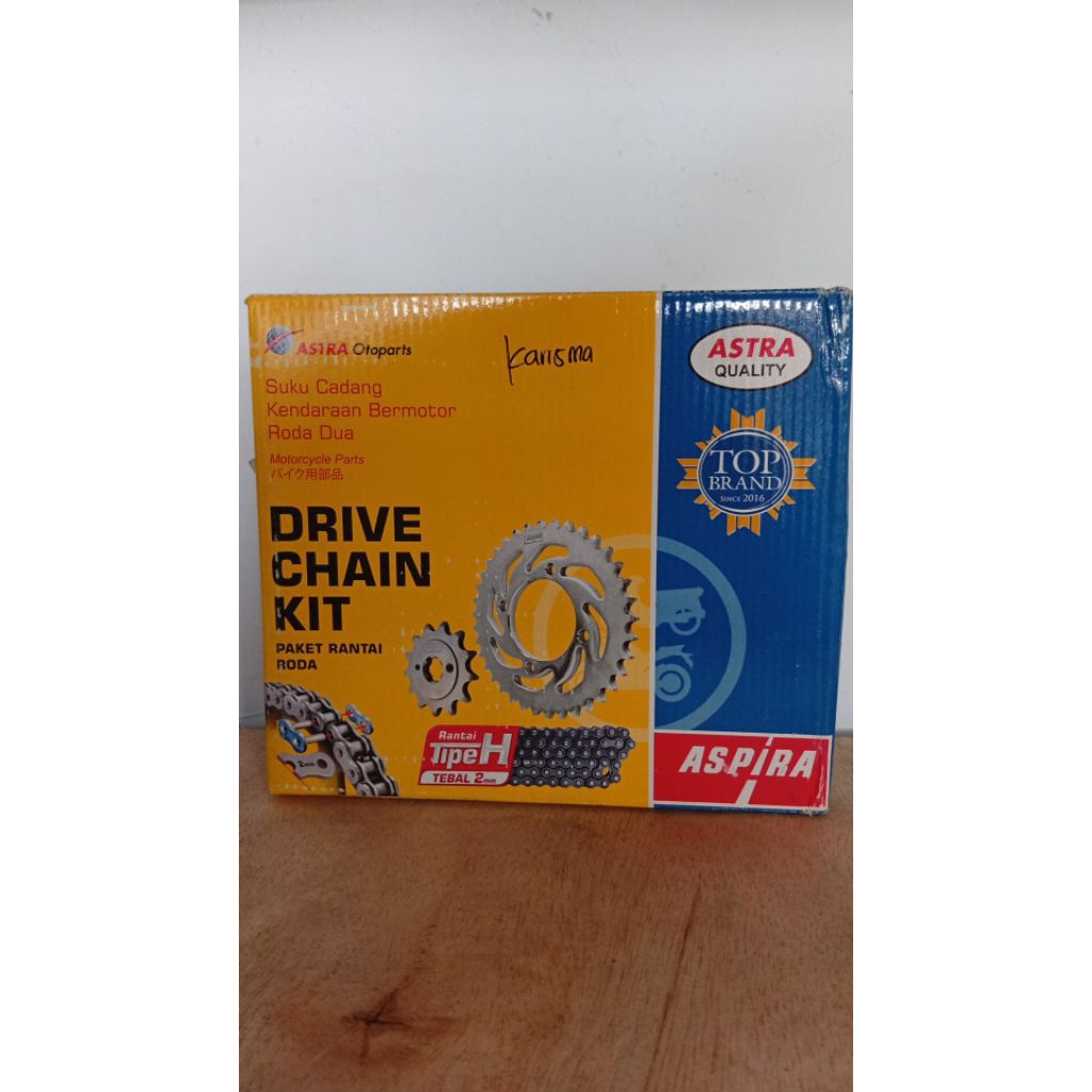 Gear set Aspira Honda KPH (Karisma/Supra X 125)