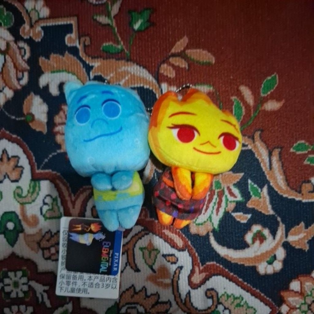 [RARE] Boneka Gantungan Kunci Ganci Elemental &you