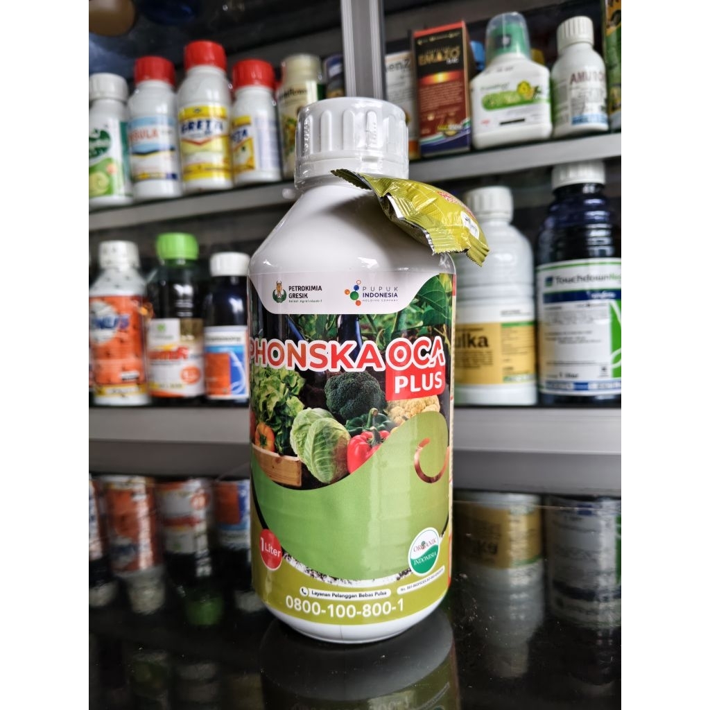 Ponska OCA Plus 1 Liter Pupuk Organik Cair Plus Bakteri Pengurai Tanah