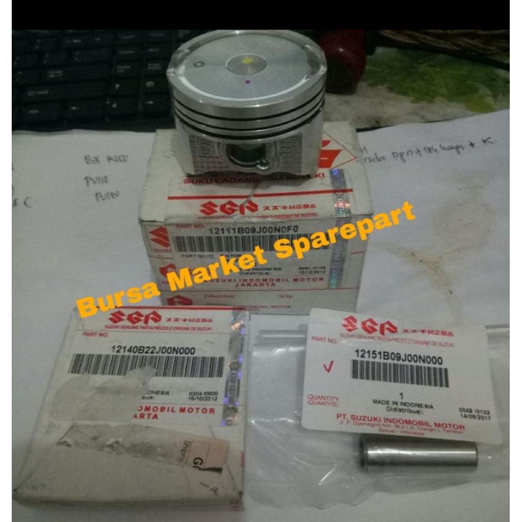 PISTON SET / SEKER SUZUKI ADDRESS ORIGINAL SGP
