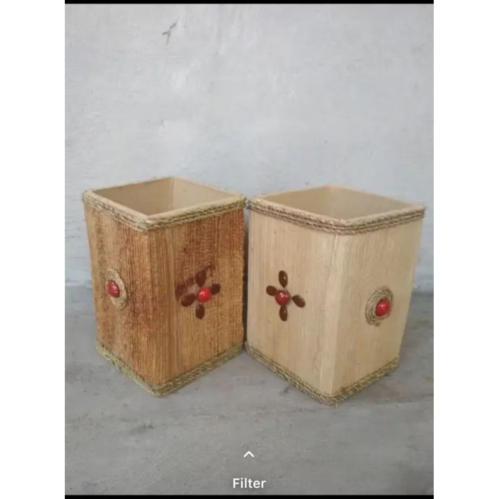 kardus pelepah pisang prakarya