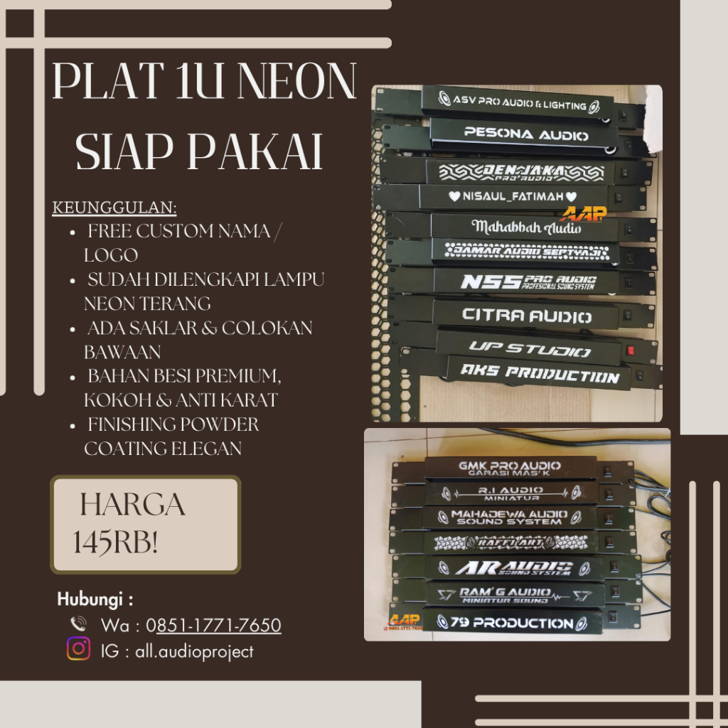 PLAT 1U NEON
