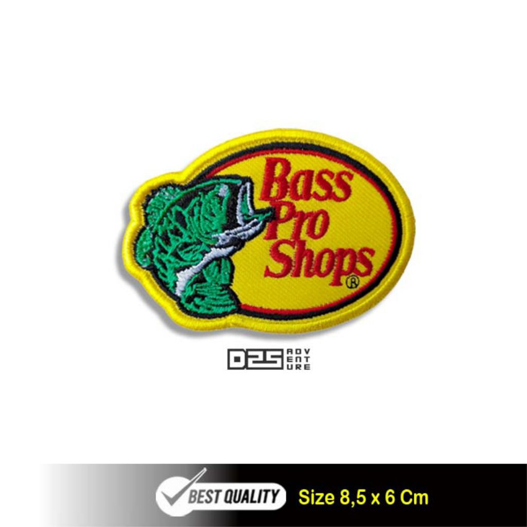 Patch Bordir Komputer Bass pro shops | Outdoor Patch
