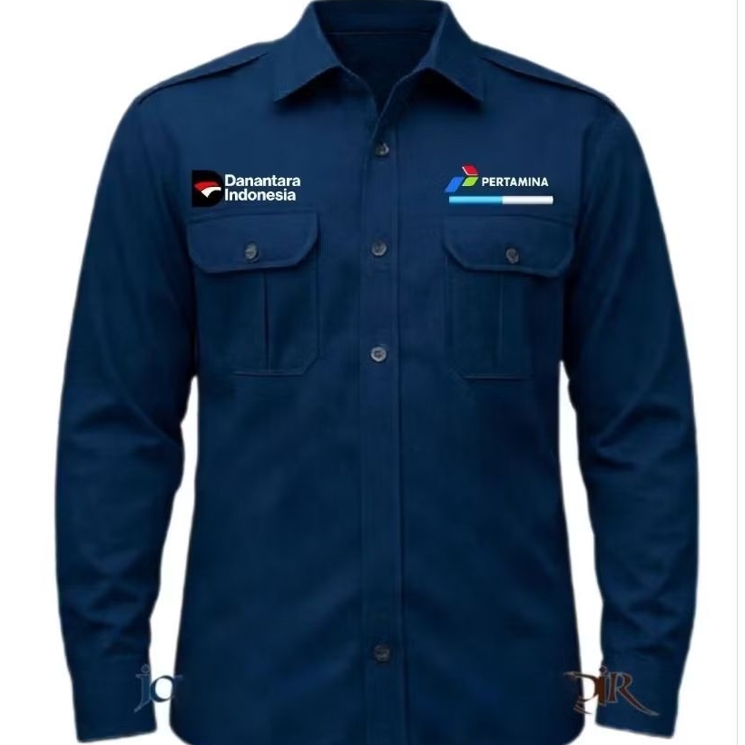 kemeja Pertamina baju kerja Pertamina seragam kerja Pertamina kemeja Pertamina baju Pertamina seraga