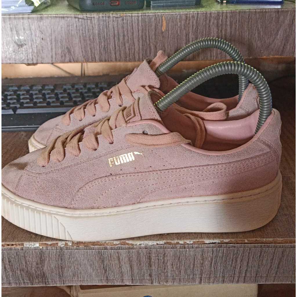 SEPATU PUMA SUEDE/SIZE 36/ROSE PINK