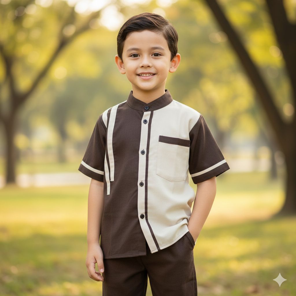 SETELAN BAJU KOKO ANAK LAKI-LAKI YANG TERBARU UNTUK USIA 1-12 TAHUN ONESET KOKO ANAK SET PAKAIAN ANA