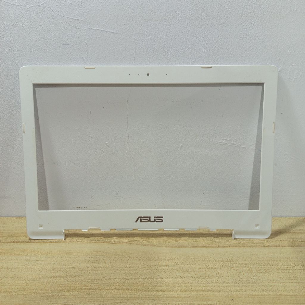 [ PUTIH ] Frame LCD Depan Asus A456U bisa utk X456U Normal Tested Seken Original [ front cover case 