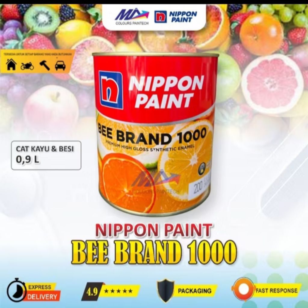 Cat Kayu dan Besi Nippon Paint
