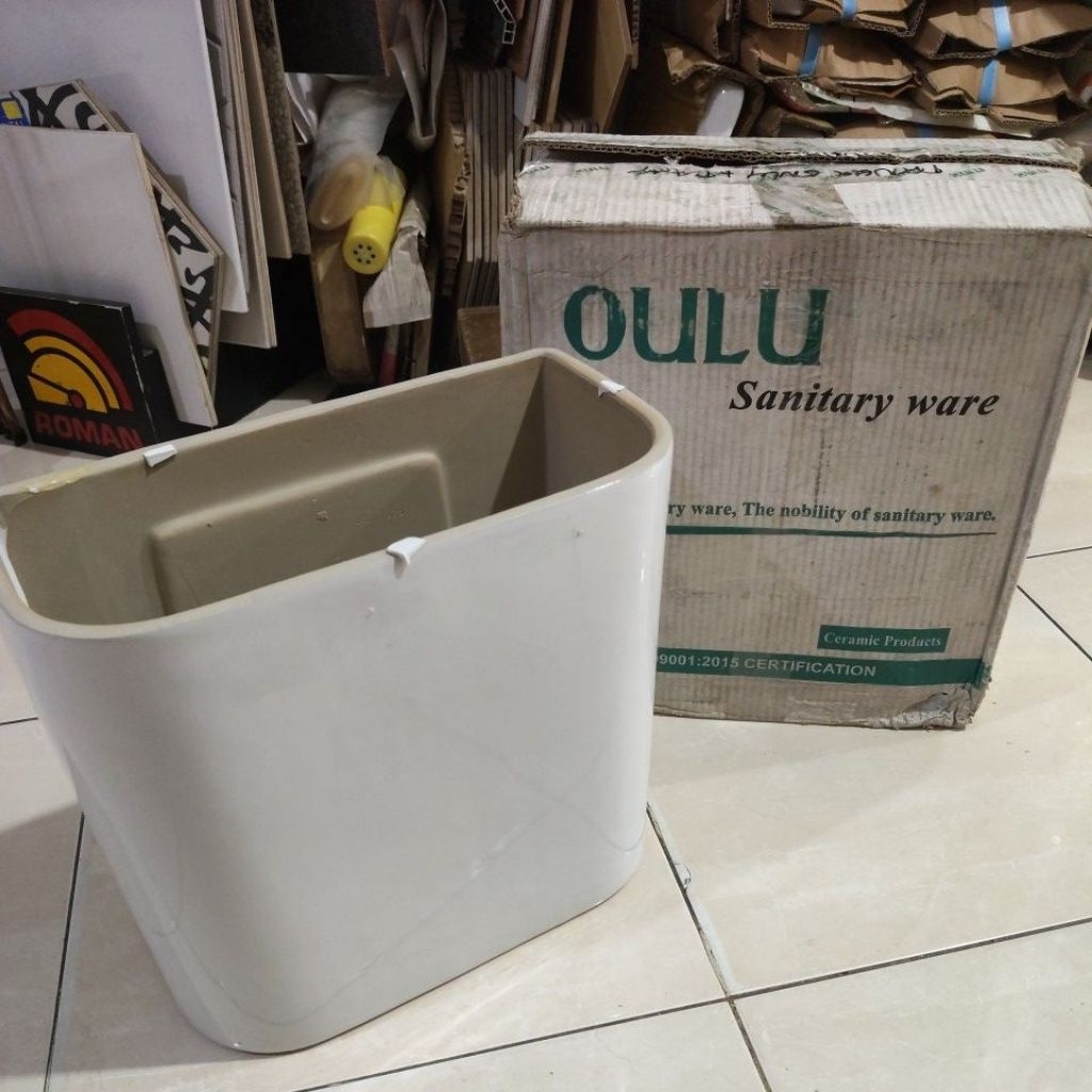 tangki kloset oulu 433 oulu 633 (tangkinya saja atau set dengan tutup)