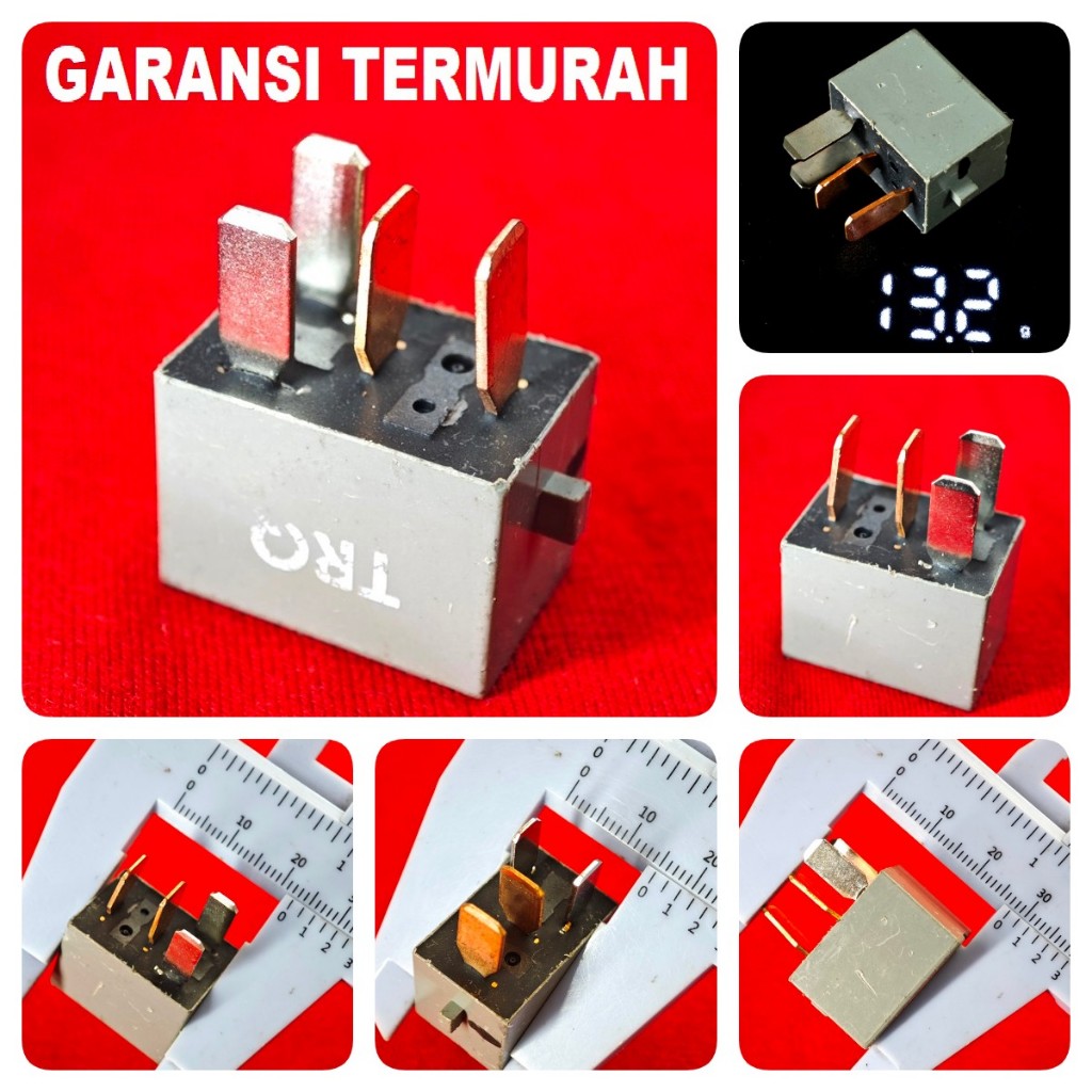 RELAY 4 KAKI BENDIK 4 pin switch swit starter stater Adv beat street pop sporty cb150 cbr crf ct for
