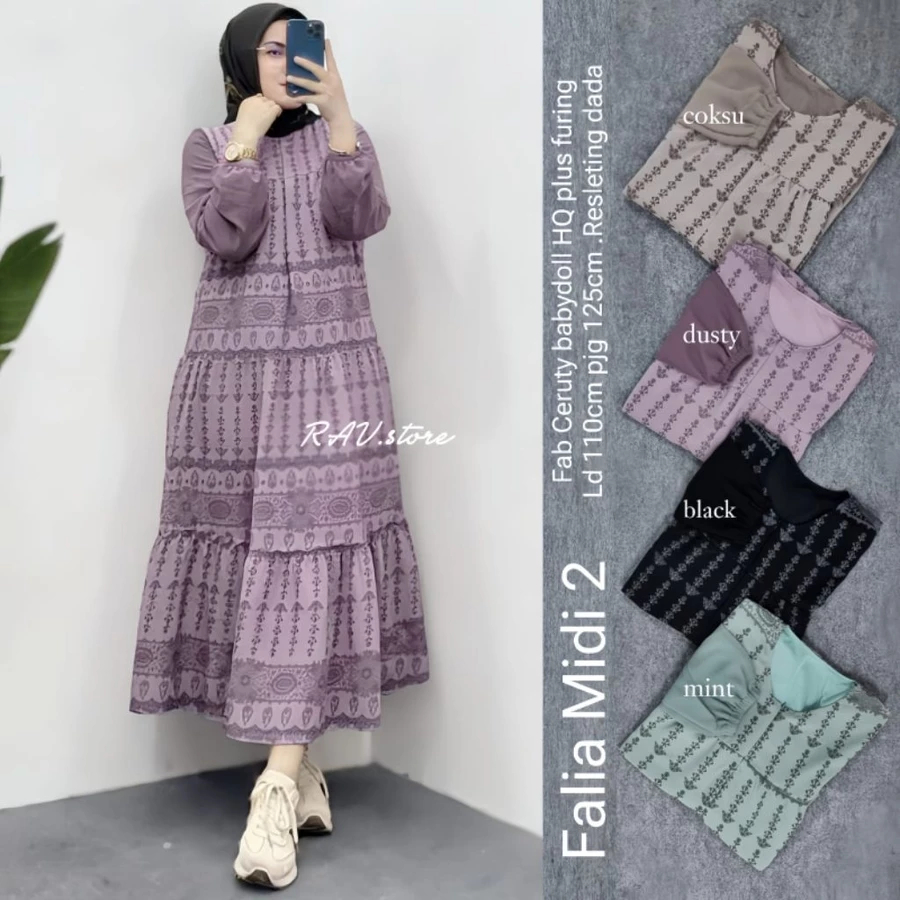 Gamis Lebaran Wanita Terbaru 2026 Baju Pengajian Ibu Pernikahan Set Gamiss Hijab Dres Brokat Muslima