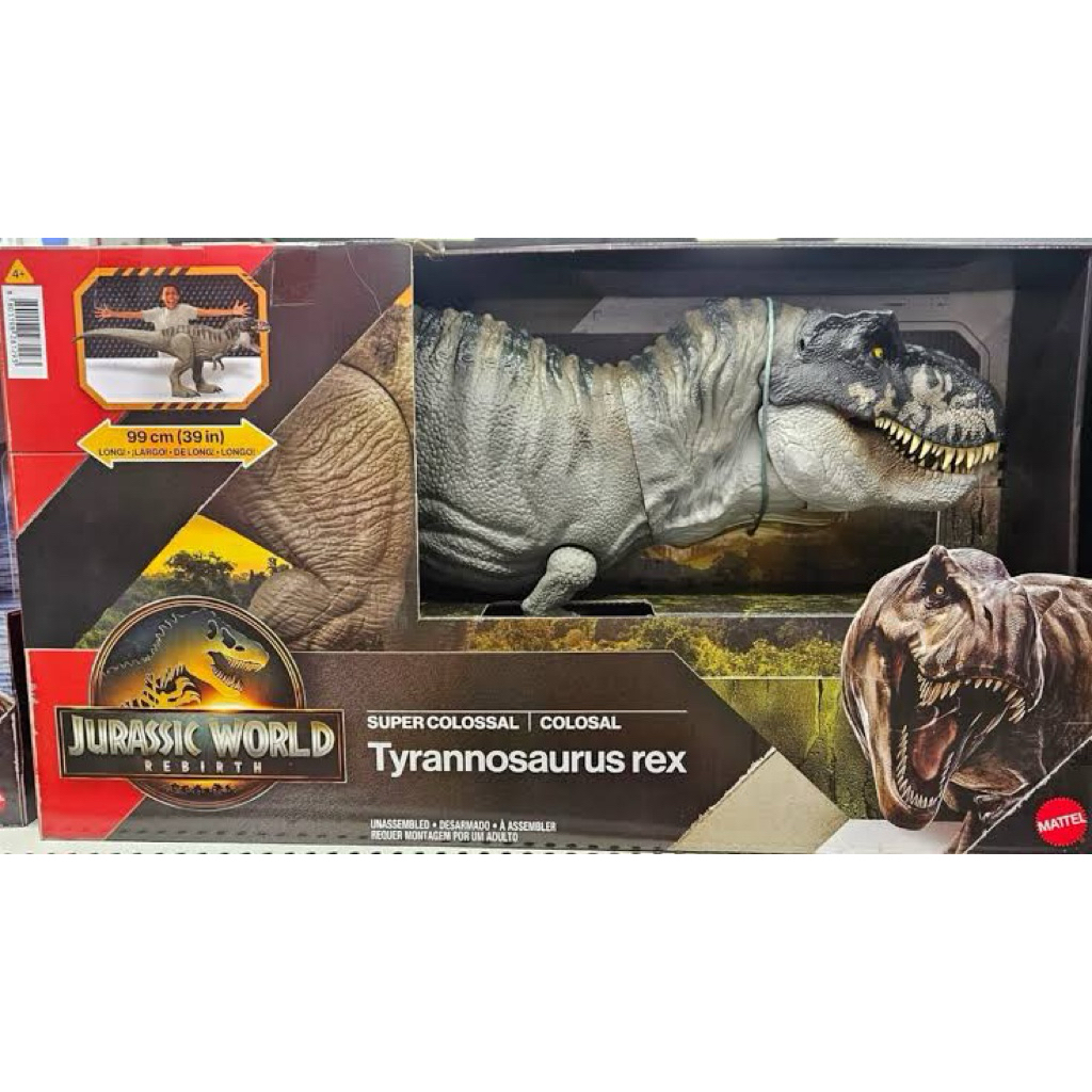 mattel super colossal tyrannosaurus rex
