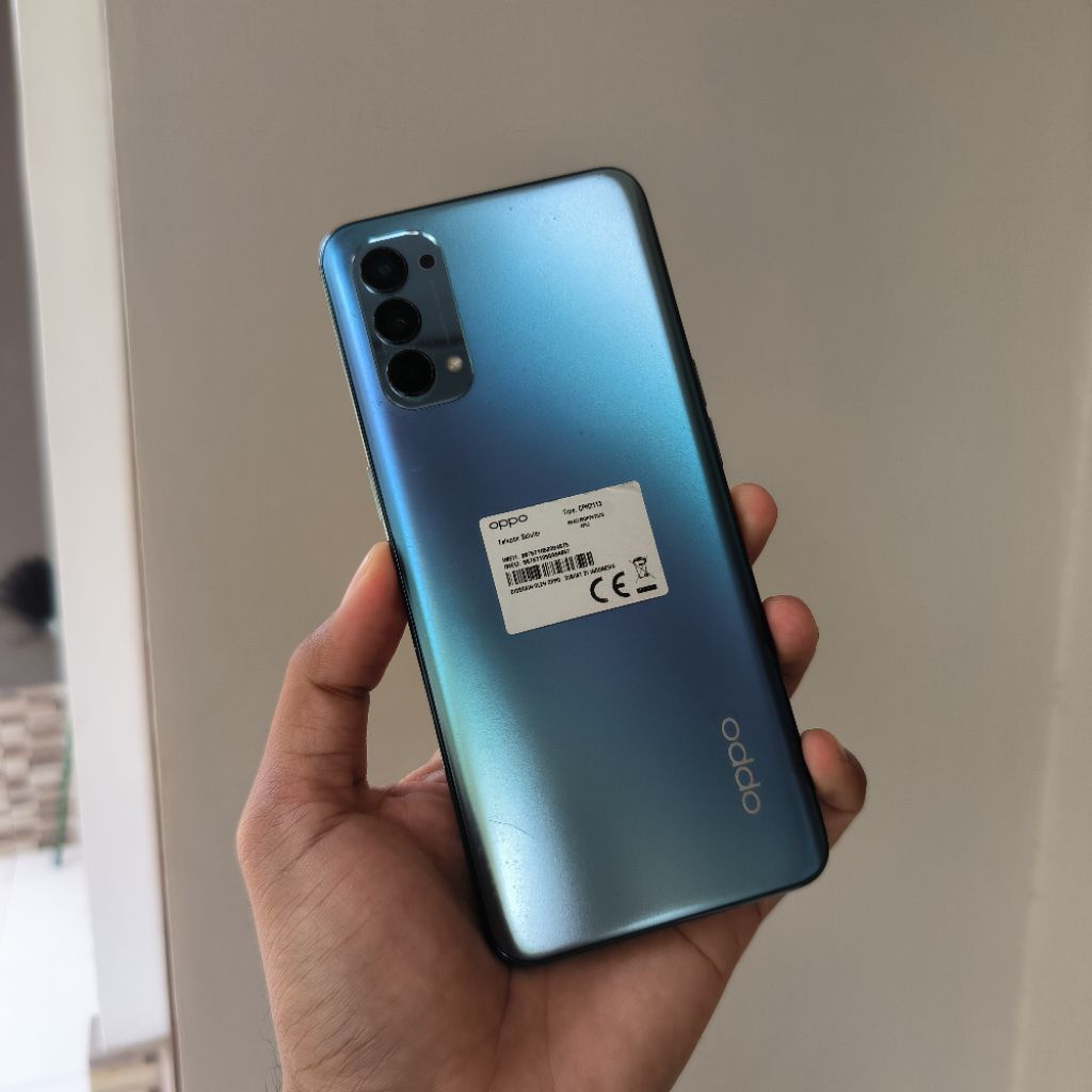 Oppo reno 4 8/128 second like new Indonesia