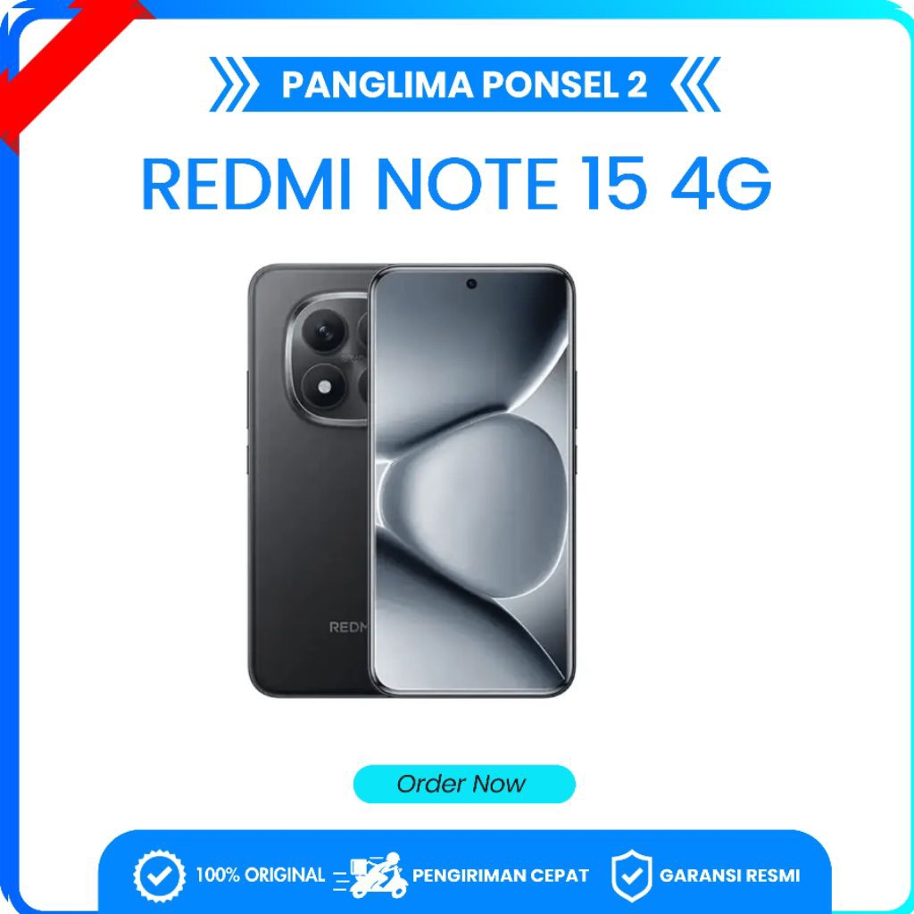 Redmi Note 15 4G Ram 8/128GB Type Terbaru dari Xiaomi