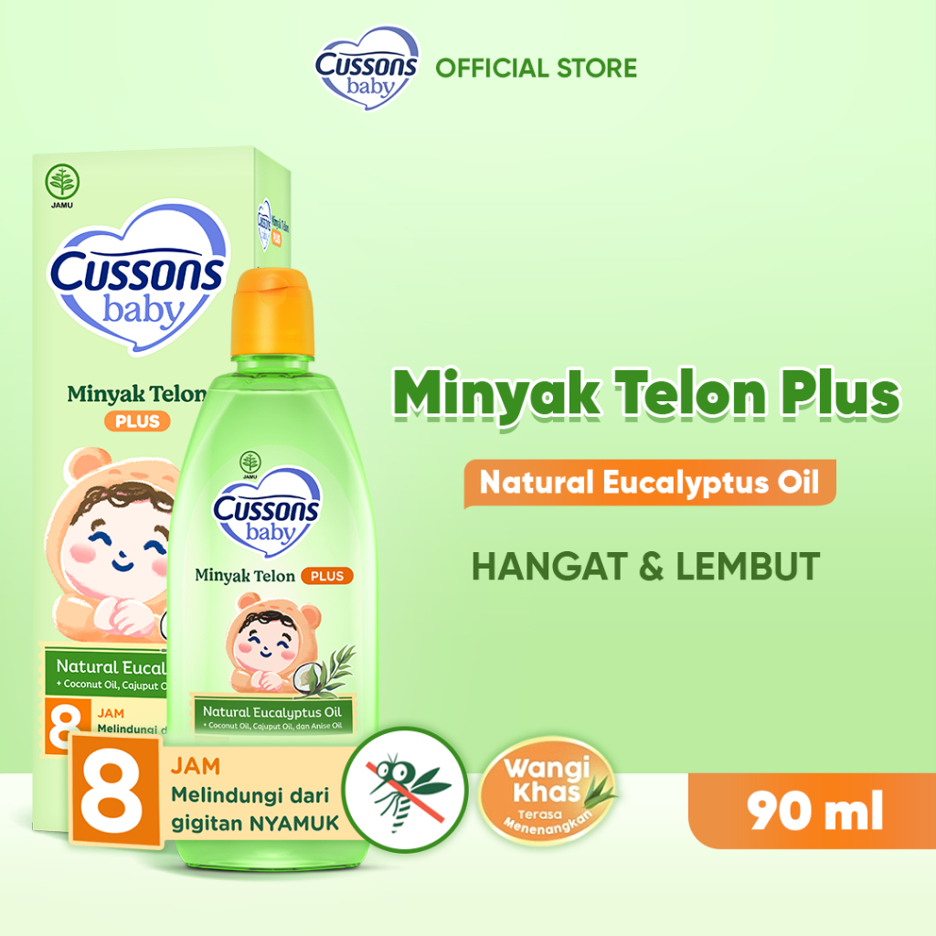 Cussons Baby Minyak Telon Plus - 90ml