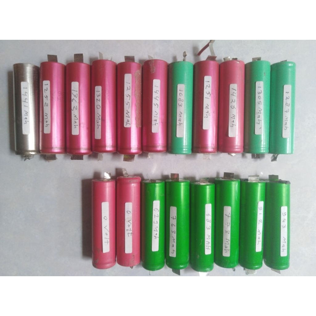 Baterai bekas laptop 18650