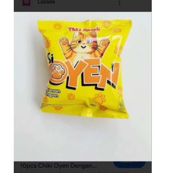 Snack Oyen CIKI enak renyah dan gurih berhadiah uang tunai