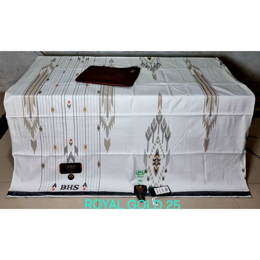 Sarung Bhs Royal STB Gold sutra Seri royal Grate Gold