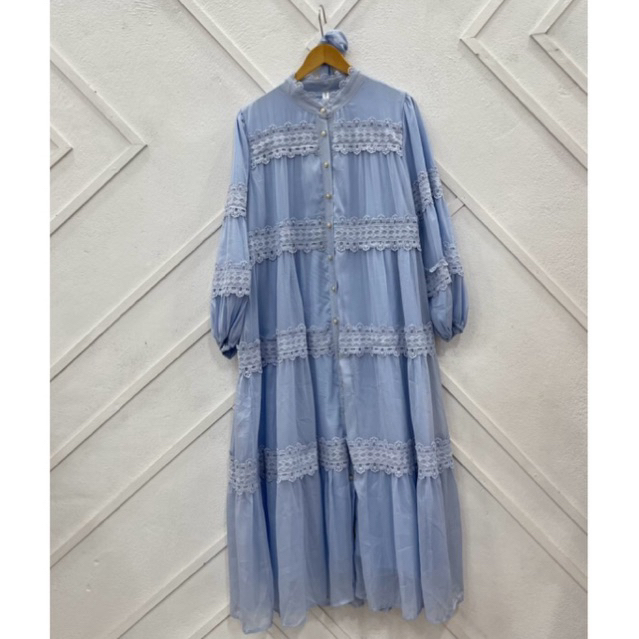 Gamis Wanita Bahan Semi Sutra 133