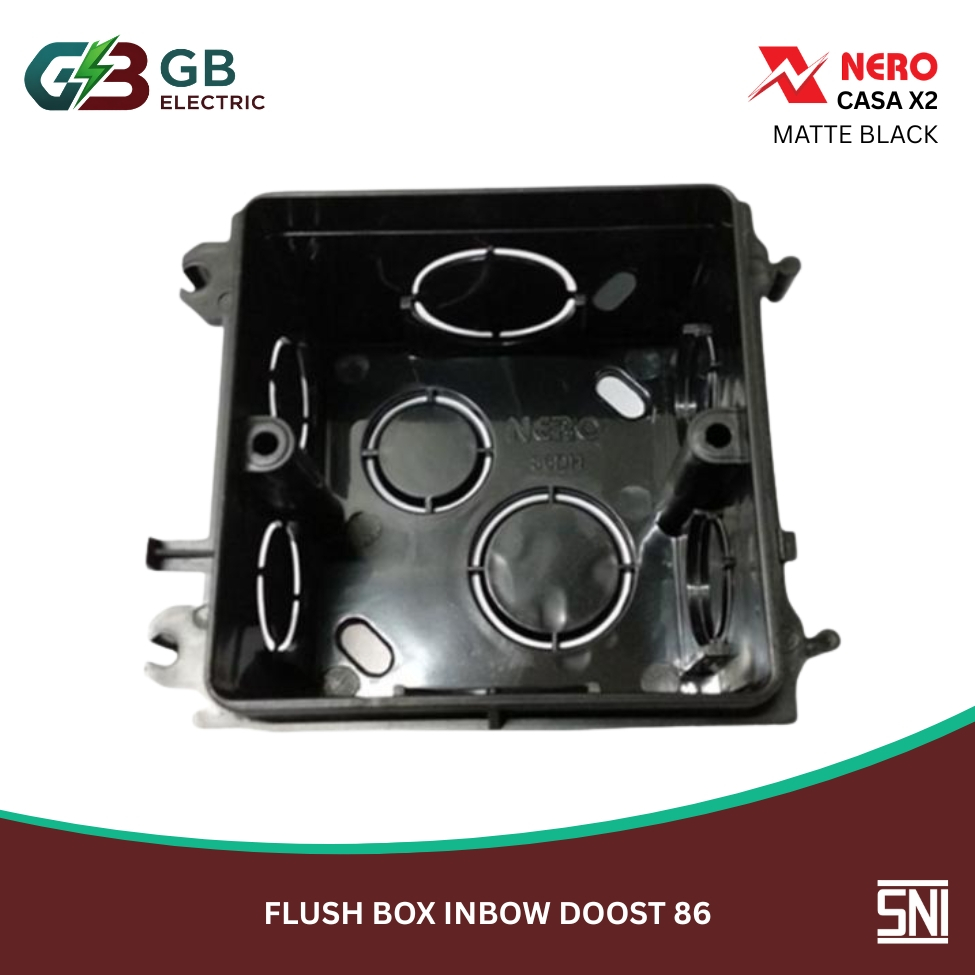 NERO Inbow Dus Flush Box 86DH Mangkok Saklar