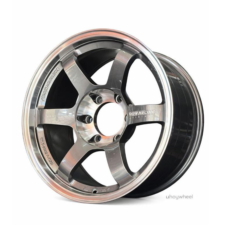 Velg Volk Rays TE37 Ring 18x9 H6x139.7 et +0 Grey Polish Lip