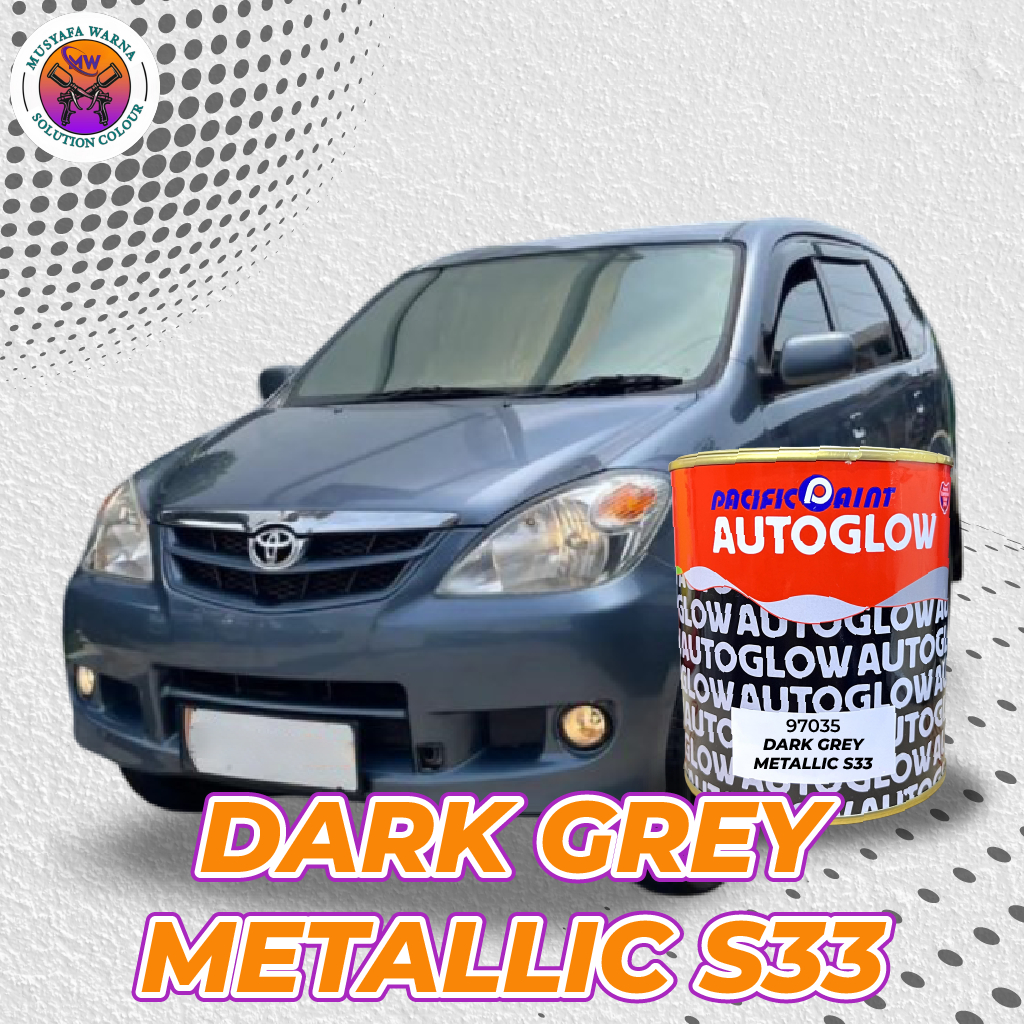Cat PU / Polyurethane - Dark Grey Metallic S33 (Toyota & Daihatsu)
