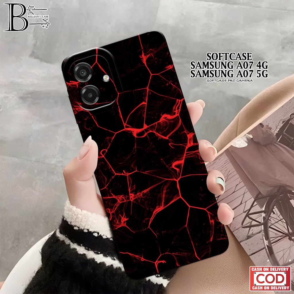Case Samsung A07 5G 2026 Terbaru - Fashion Case Abstrak - Casing Samsung A07 5G 2026 - Silikon Pro C