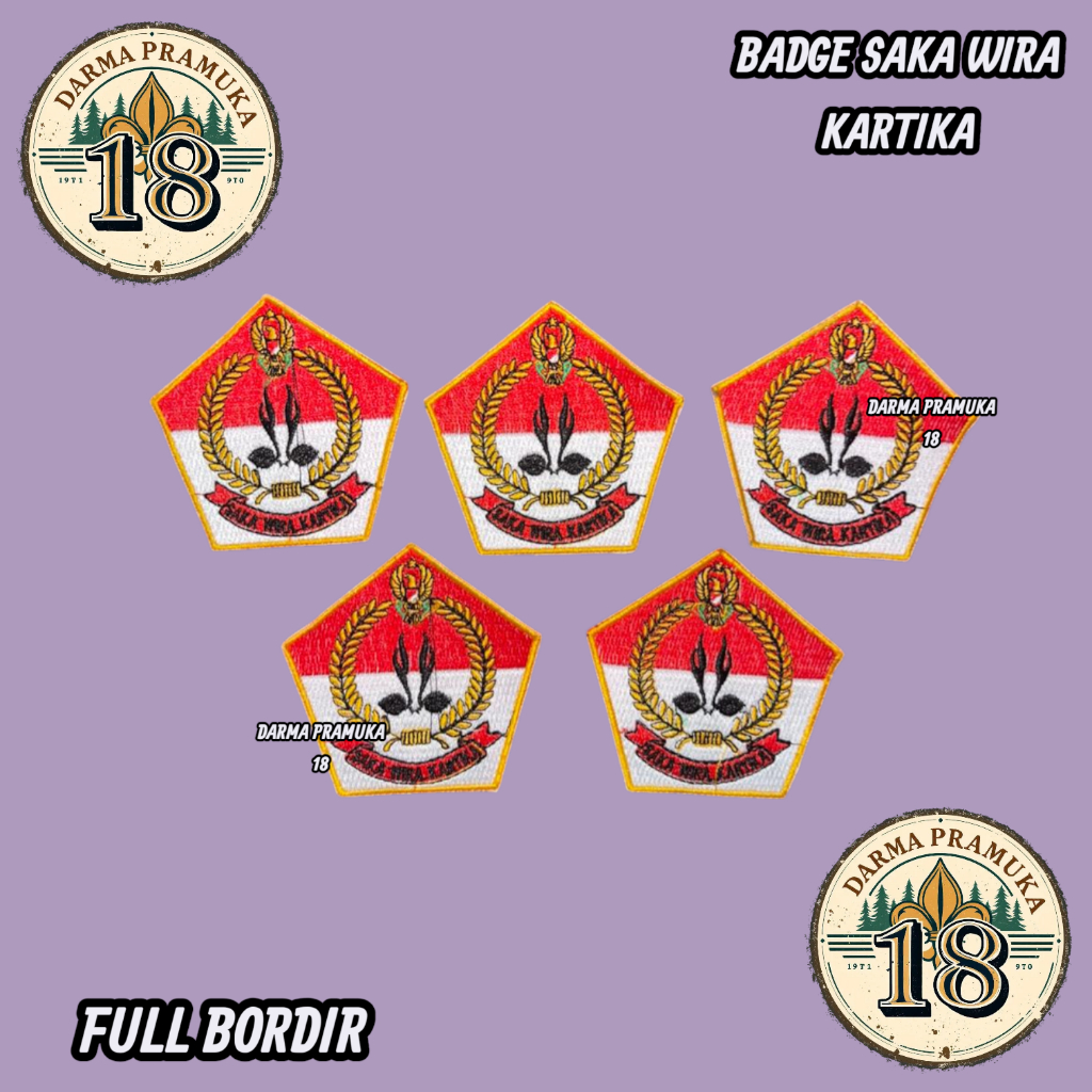 Bet saka wira kartika saka bordir wira kartika 100 biji