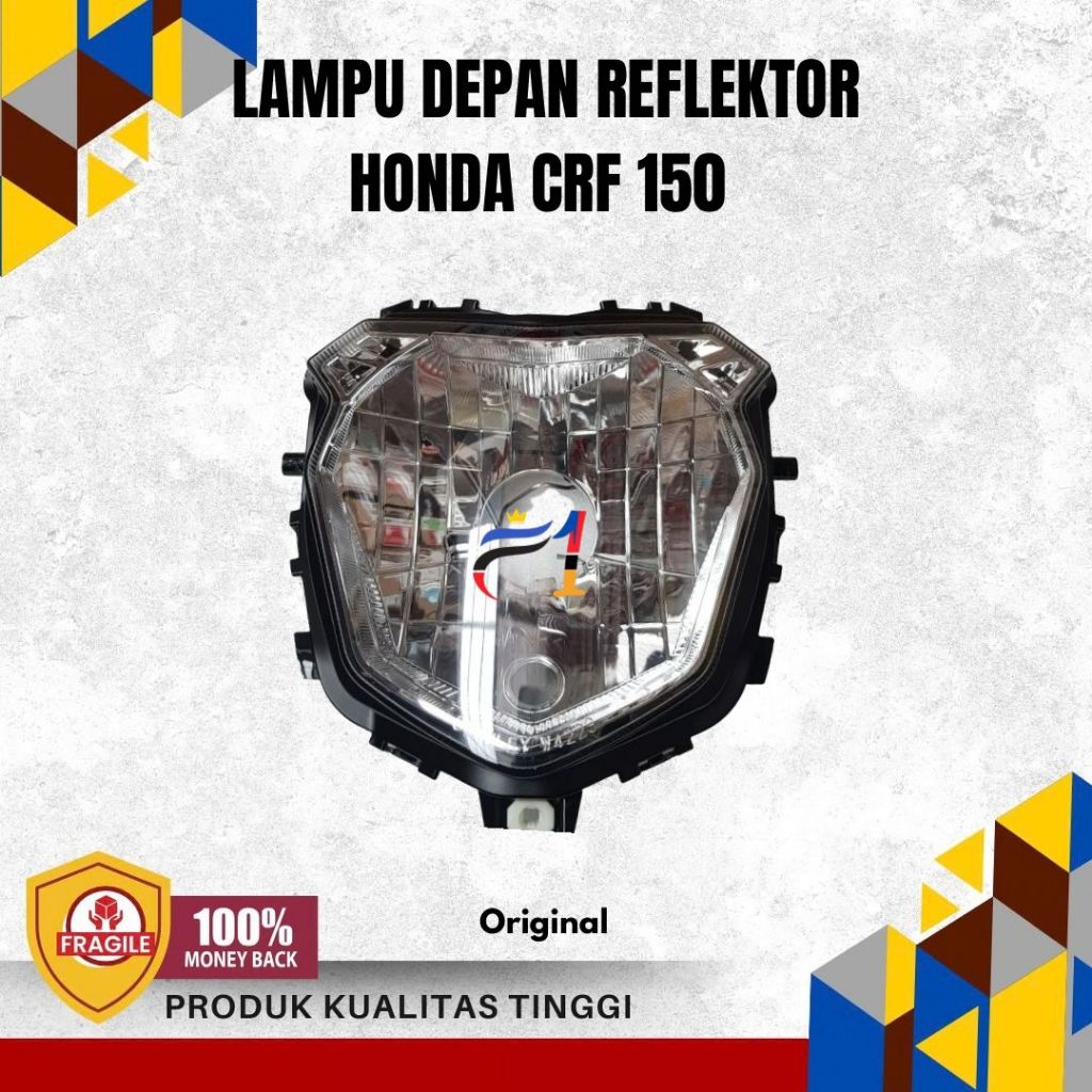 Lampu depan reflektor Honda CRF 150 original